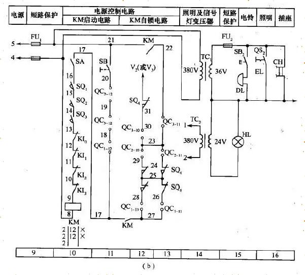 起重机控制电路图
